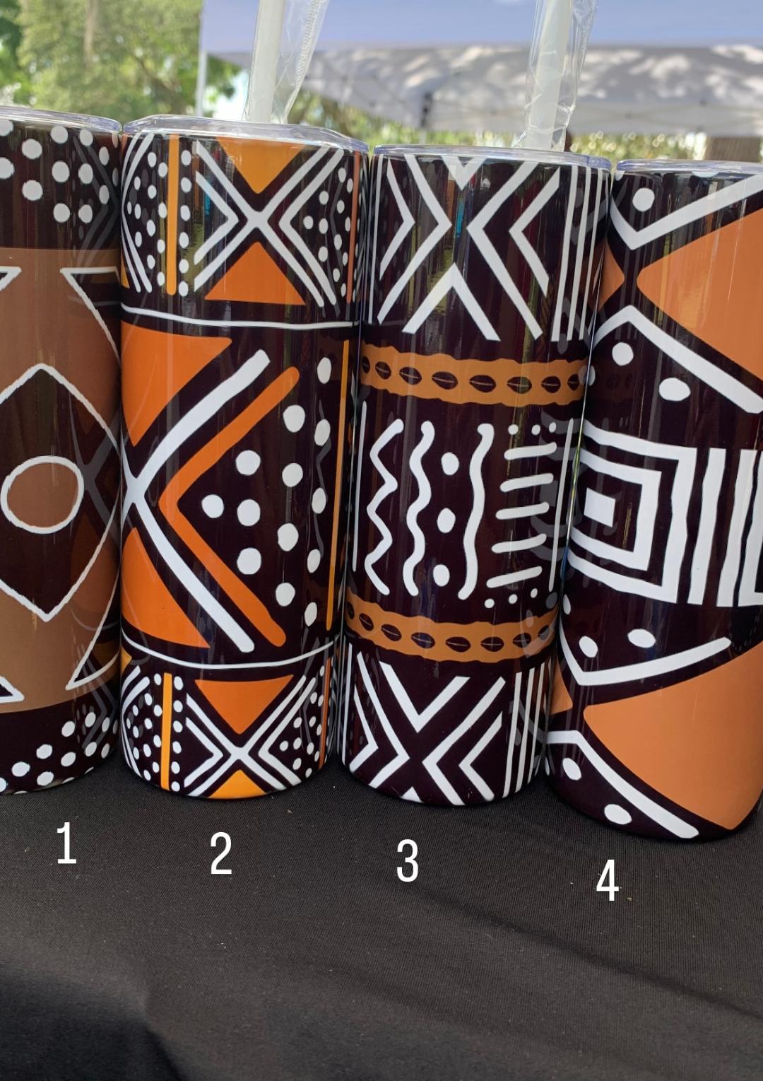 Kente / African Print Tumbler