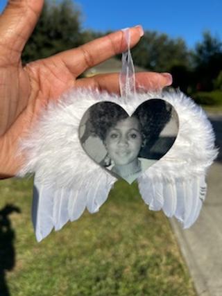 Photo Angel Ornament